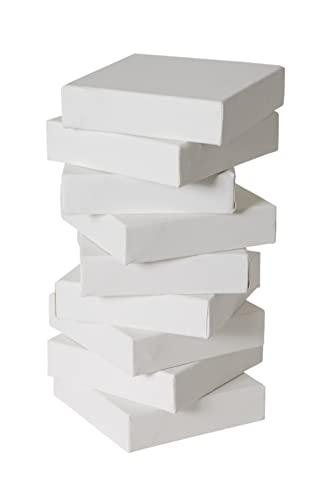 The Edge All Media Cotton Canvas Mini Gallery 1-1/2" Deep 9-Pack 4x4"