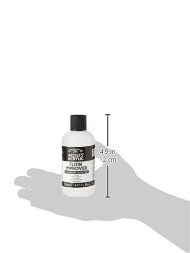 Winsor & Newton Professional Acrylic Medium, Flow Improver, 125ml (4.2-oz) - color: Flow Improver, style: 125ml (4.2-oz)