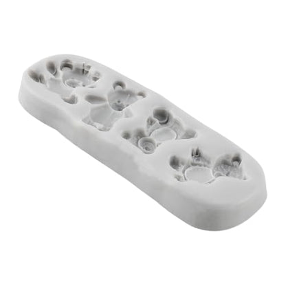Bear Silicone Molds Animal Polymer Clay Mold for DIY Crafts Epoxy Resin Casting Air Dry Polymer Clay Plaster Jewelry Making - color: Style C