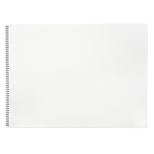 Fabriano 1264 Drawing Pad, 18" x 24", Spiral Bound, 75 lb., 3-Pack - size: 18" x 24", 3-Pack