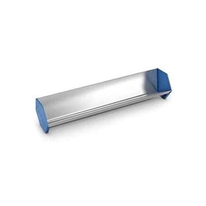 Ecotex® Aluminum Emulsion Scoop Coaters for Screen Printing Complete with End Caps (20.5 inch) - color: Silver, size: 20 1/2 inch