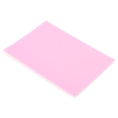 Generic Rubber Carving Block Rubber Stamp Carving Block Printmaking 20x15cm Premium for Intricate Designs with Smooth Firm Texture for Stamp Making and Art Projects (Pink White) - color: 1