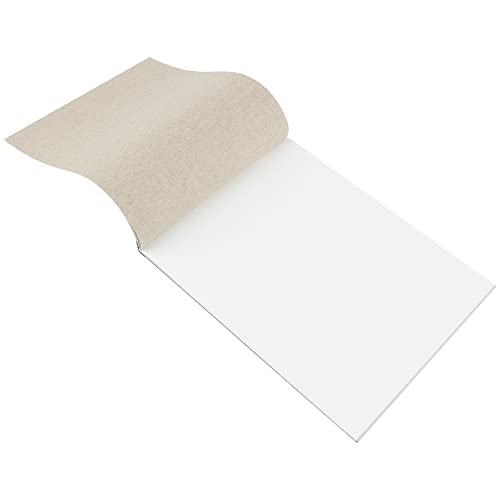 Centurion Deluxe Oil Primed Linen Pad 16"x20" - 6 Pack 10 Sheets Per Pad - 60 Pages Total - 11 oz. No Bleed Pages, Lightweight, Easy to Travel Canvas Pad for Plein Air Painting