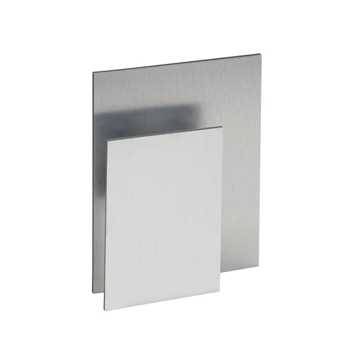 AlumaComp Aluminum Archival Painting & Mounting Panel 6x8, 6 Pack, Double-Sided, 100% Archival, Acid-Free, 4mm Thick, for All Media - size: 6"x8"