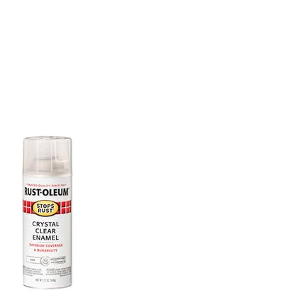 Rust-Oleum 7701830-6PK Stops Rust Spray Paint, 12 oz, Gloss Crystal Clear, 6 Pack - color: Gloss Crystal Clear, size: 12 Ounce (Pack of 6)
