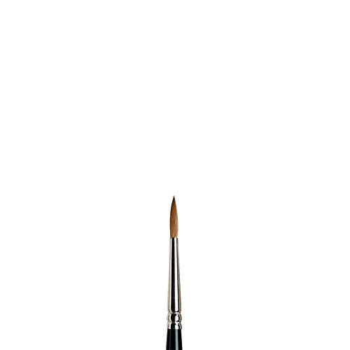 Winsor & Newton Series 7 Kolinsky Sable Brush, Round SH #3 - size: #3, style: Round