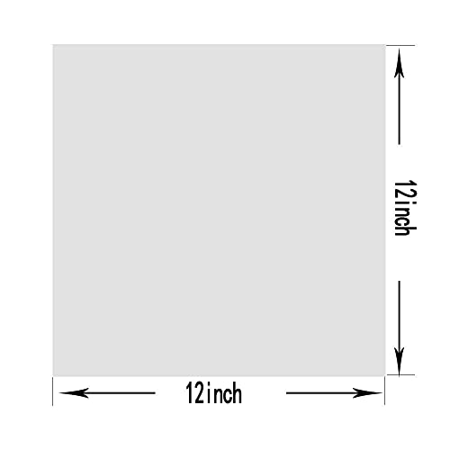Arzok 38pcs 4mil Blank Stencil Material, Transparent- Make Your own Stencil, 4mil 38pcs, 12 inches x12 inches - size: 38pcs 4mil