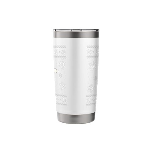 Spongebob SquarePants Holiday Christmas Graphic Stainless Steel Insulated Tumbler - color: White