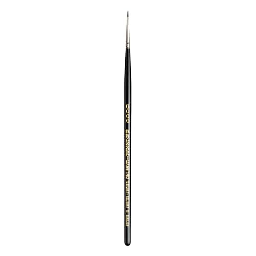 da Vinci Watercolor Series 10 Maestro Paint Brush, Round Kolinsky Red Sable, Size 4/0 - size: Size 4/0, style: Round Series 10