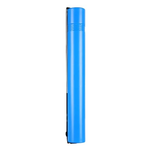 Fancyes Poster Storage Tube Round Storage Case 20"-37" Extendable with Adjustable Strap for Paper Rolls Drawings Documents, Blue - color: Blue