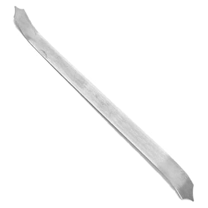 Pottery Clay Shaping Knives,Stainless Steel Pottery Tools Clay Sculpture Modeling Tool Double Curved Cutter Head for Making Roof Texture