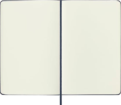 Moleskine Art Sketchbook, Hard Cover, Large (5" x 8.25") Plain/Blank, Sapphire Blue, 104 Pages