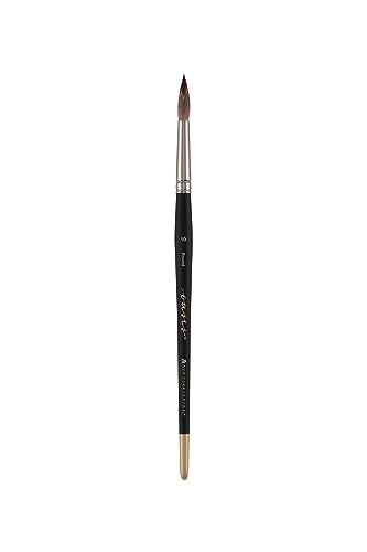 New York Central Oasis Synthetic Brush - Round #10 - Handmade in Germany, Professional Watercolor Brushes with Ergonomic Handle, Soft, Absorbent Bristles for Artists - size: Round #10