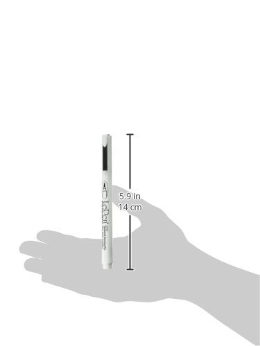 Le Pen Technical Drawing Pen Carded-Brush Tip Black
