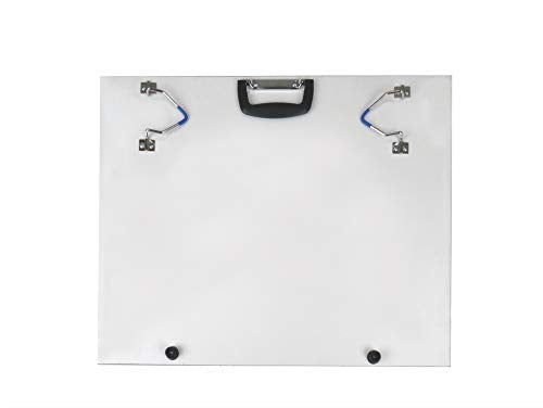 Martin Universal Design 23" x 31" Portable Art/Drawing Studio with Feet and Clips, White Melamine, 1 Each (U-SS2331B) - size: 23" x 31"