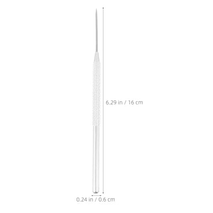 SOESFOUFU 4 Sets Ceramic Clay Needle Tools, Stainless Sculpture Needle Supplies for Clay Ceramic Pottery Sculpting Texturing Carving