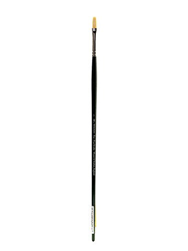 Winsor & Newton 5974702 Winton Hog Flat #2 Bristle Brush - size: #2, style: Flat