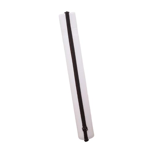Expandable Poster Tube Painting Tube Waterproof Portable Document Storage Container Drawing Carrying Case for Draftings, White