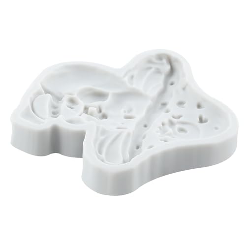 Mushroom Polymer Clay Mold Mushroom Silicone Resin Molds for DIY Crafts Epoxy Resin Casting Air Dry Polymer Clay Plaster Jewelry Making - color: Style C