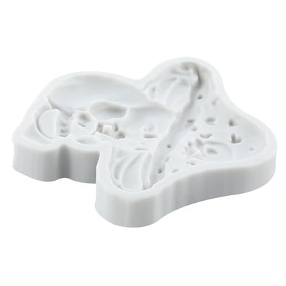 Mushroom Polymer Clay Mold Mushroom Silicone Resin Molds for DIY Crafts Epoxy Resin Casting Air Dry Polymer Clay Plaster Jewelry Making - color: Style C