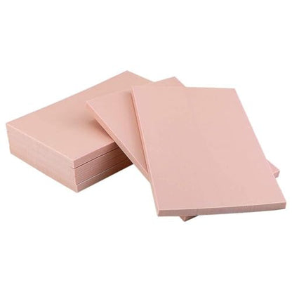 6 Pack 4"x6" Pale Pink Rubber Stamp Carving Blocks Rubber Carved Brick for Stamp Soft Rubber Crafts and DIY Craft Project - style: 4"x6"