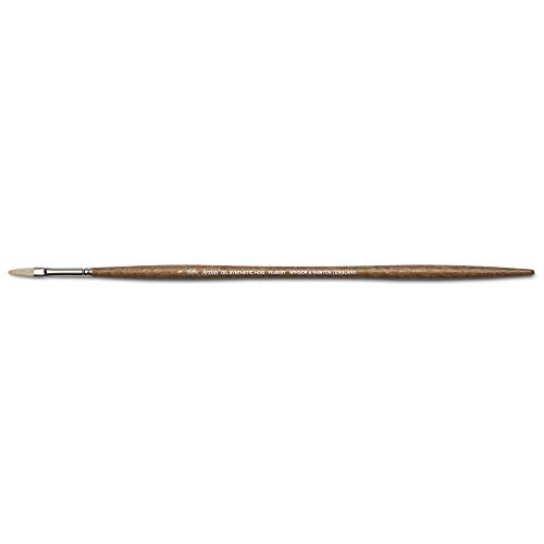 Winsor & Newton Artists' Oil Synthetic Brush, Filbert #1 - style: Filbert #1