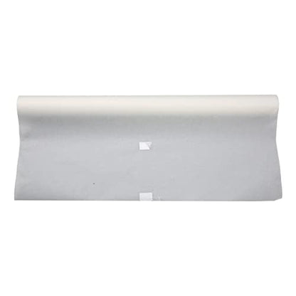 OVAQUIXI Tracing Paper Roll 24 Inch x 50 Yards 78% Translucency White Sketch and Trace Paper Pattern Drafting with 1-inch Core for Sketching Drawing Sewing Patterns (62cmx46m) - size: 62cmx46m