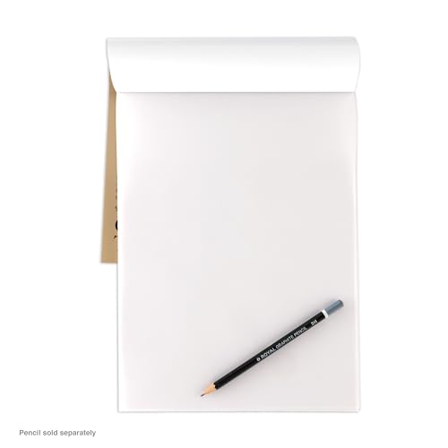 Bee Paper - 9"x 12" Gateway Deluxe Tracing Vellum Paper Pad, 25 Sheets - size: 9-inch x 12-inch, 25 Sheet Tape Bound Pad