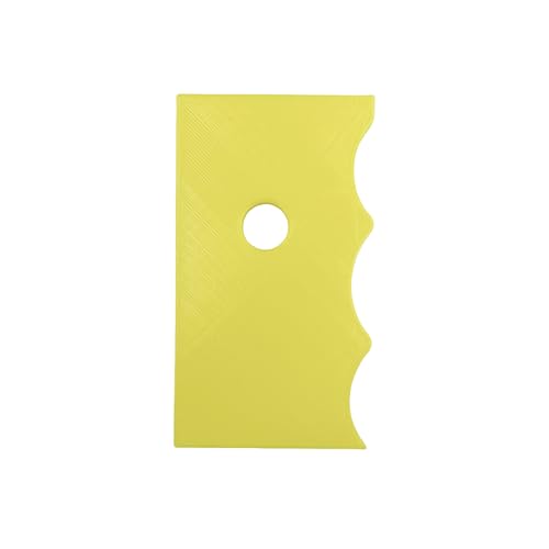 Curved Pottery Ribs for Wheel Throwing, 4-6 Inches, Clay Shaping Tools for Mugs and Cups (RB-PR008) (4 inch) - color: 4 inch