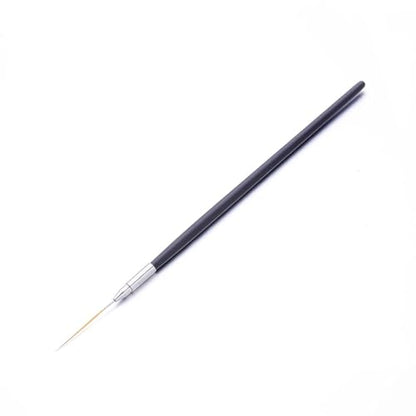 Pro Nail Art Long Striping Brush, 30mm Fine Liner Brushes for Nails, Precision Striper Pen with Acrylic Handle for Thin Lines, Intricate Details & DIY Nail Design