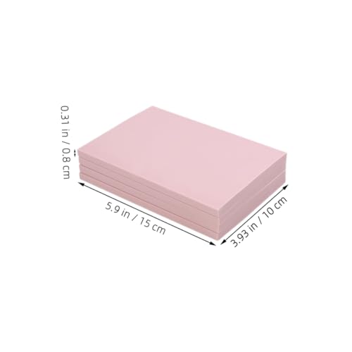 SEWACC 4pcs Linoleum Block Carving Blocks for Printmaking DIY Supplies High Precision Rubber Carving Tools Extended Life