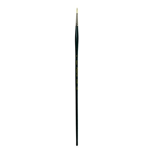 Princeton Ashley, Brushes for Acrylic and Oil Series 5200, Interlocked Chungking Bristle, Round Size 2 - color: Blue Green Round, size: Size 2