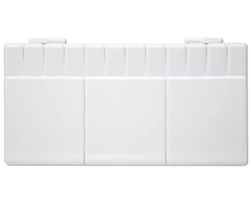 VViViD Paint Palette with 28 Wells, 5 Mixing Trays, Portable Folding Box, Art Class - size: 1 Pack