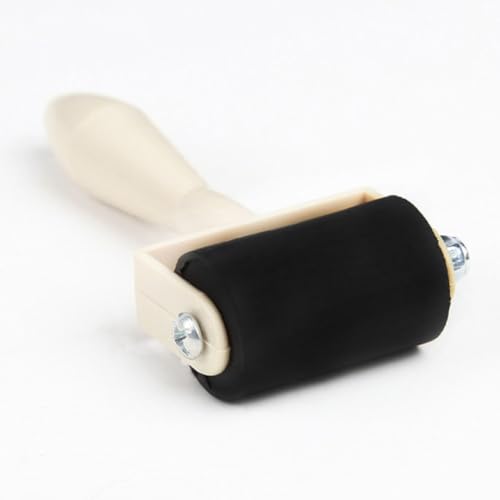 QUMIIRITY Rubber Roller for Art 10pcs Ink Applicator Oil Painting Roller Printmaking Tool for Crafting and Gel Printing