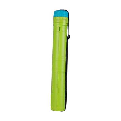 Expandable Poster Tube Expand from 17” to 29” Portable Painting Tube with Shoulder Strap Drawing Tube for Pictures, Green - color: Green