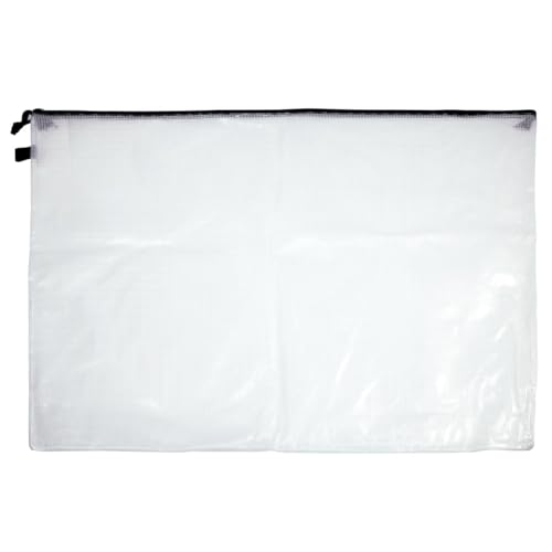 Pro Art Mesh & Vinyl Zipper Bag 23x31 - size: 23-inch x 31-inch Mesh Bag with Zipper