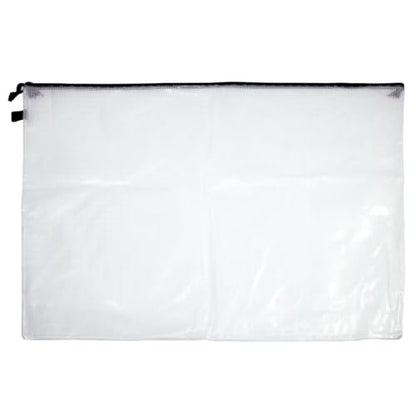 Pro Art Mesh & Vinyl Zipper Bag 23x31 - size: 23-inch x 31-inch Mesh Bag with Zipper