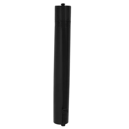 Telescoping Poster Tube with Adjustable Length and Shoulder Strap, Black Artwork Storage Cylinder for Artists Architects and Professionals, Portable Blueprint Document Holder
