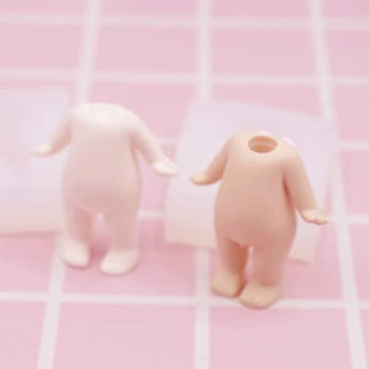 Boy Body Mold Human Silicone Resin Epoxy Casting Making Soap Jewelry Super Light Clay Silicone Doll Epoxy Plaster Statue Figure Figurine Casting for Toy Hand