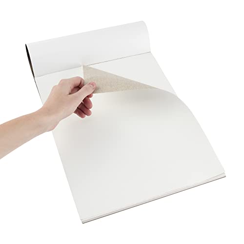 Centurion Deluxe Oil Primed Linen Pad 12"x16" - 6 Pack 10 Sheets Per Pad - 60 Pages Total - 11 oz. No Bleed Pages, Lightweight, Easy to Travel Canvas Pad for Plein Air Painting
