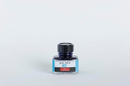 Herbin Fountain Pen Ink - 30ml Bottled - Bleu Azur - color: Bleu Azur, size: 1 fl oz
