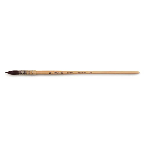 Raphael Kazan Squirrel Quill Mop Brush, 3/0 - size: 3/0