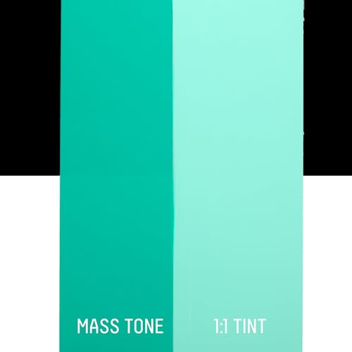 Liquitex Professional Heavy Body Acrylic Paint, 2-oz (59ml) Tube, Bright Aqua Green - color: Bright Aqua Green, style: 2-oz Tube