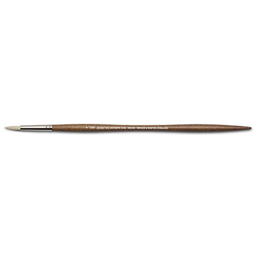 Winsor & Newton Artists' Oil Synthetic Brush, Round #4 - style: Round #4