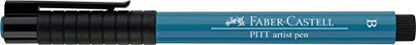 Brush pen Faber-Castell pitt artist pen brush Cobalt Turquoise - color: Cobalt Turquoise, size: 1 Count (Pack of 1)
