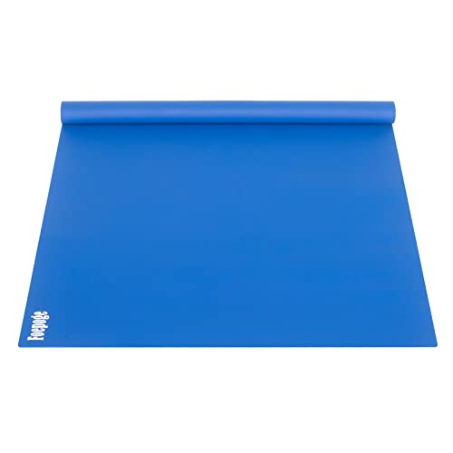 31.5" x 23.6" Extra Large Silicone Mat for Resin Casting, Crafts and Epoxy, Nonstick Silicone Sheet for Jewelry Casting Molds, Countertop Protector Mat Heat Resistant Placemats by Foepoge, Dark Blue - color: Dark Blue