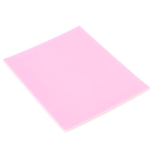 Generic Rubber Carving Block Rubber Stamp Carving Block Printmaking 20x15cm Premium for Intricate Designs with Smooth Firm Texture for Stamp Making and Art Projects (Pink White) - color: 1