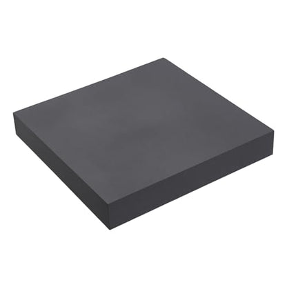 HARFINGTON Rubber Bench Block 7.8"x7.8"x1.2" Black Rubber Stamping Block Square Anti Vibration Pads for Jewelry Making Hammering Shaping Chasing Flattening Metals - size: 7.8"x7.8"x1.2"