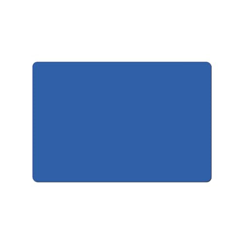Silicone Placemats, Food-Grade Non-Slip Waterproof, Dining, Stain Resistant, Countertop Protector, Kitchen Counter Mat, Heat Resistant, Baking mat Dishwasher Safe (Blue, 1) - color: Classic Blue, size: 23.6 x 15.7 in - 1pc (0.05 in)