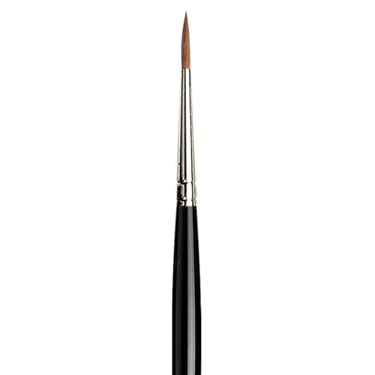 da Vinci Watercolor Series 10 Maestro Paint Brush, Round Kolinsky Red Sable, Size 3 - size: Size 3, style: Round Series 10